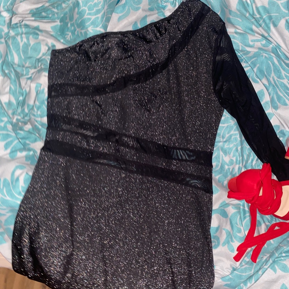 One Shoulder Bodycon Dress